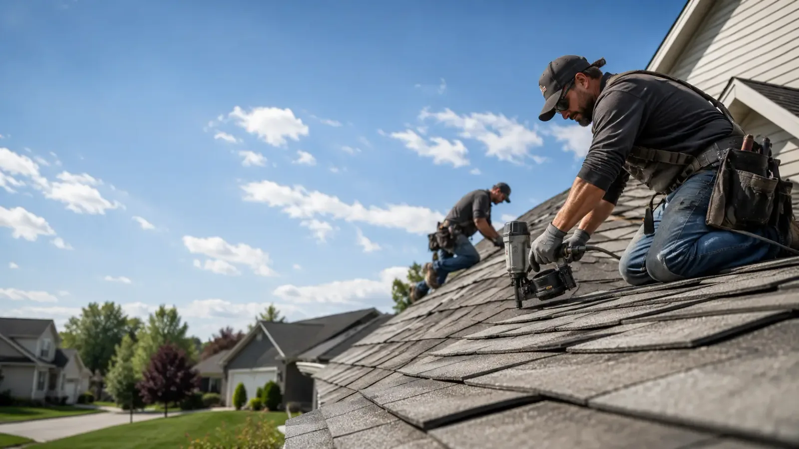 Storm Damage Roof Repair in Valley View, PA near me